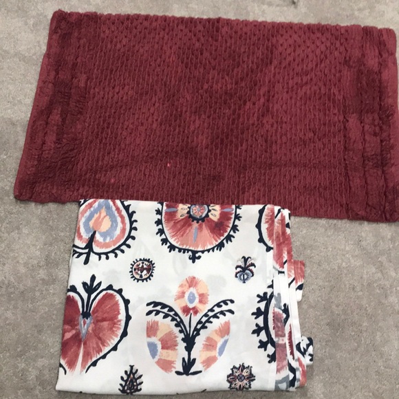 Boho shower curtain & rug - Picture 3 of 5